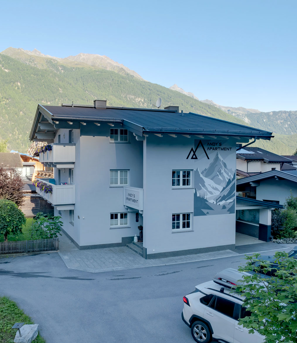 sommerfoto vom haus